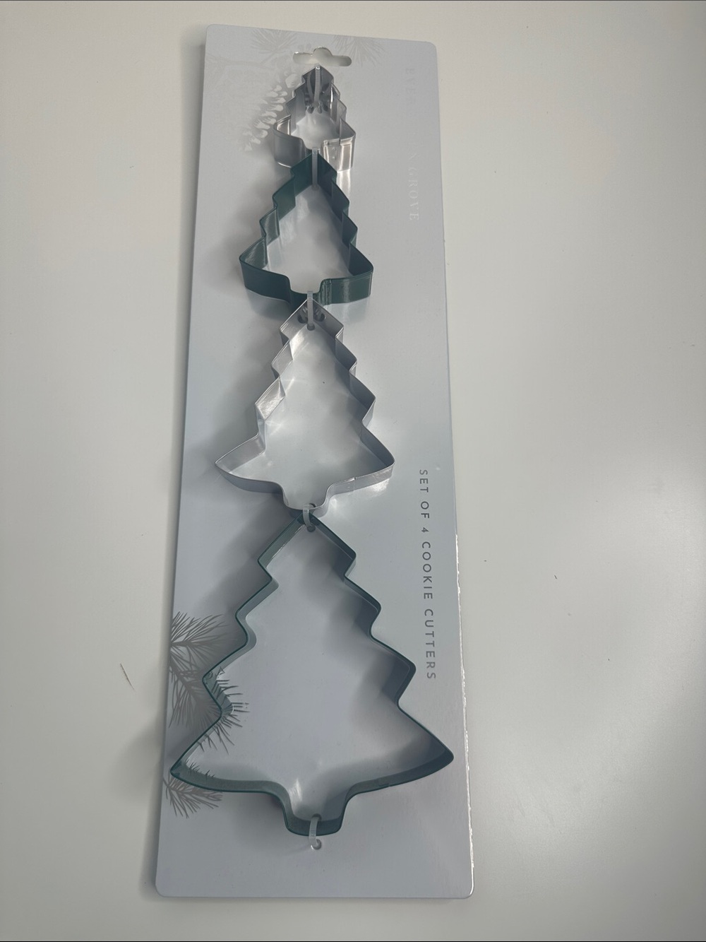 Holiday Tree Cookie Cutter Set - Green